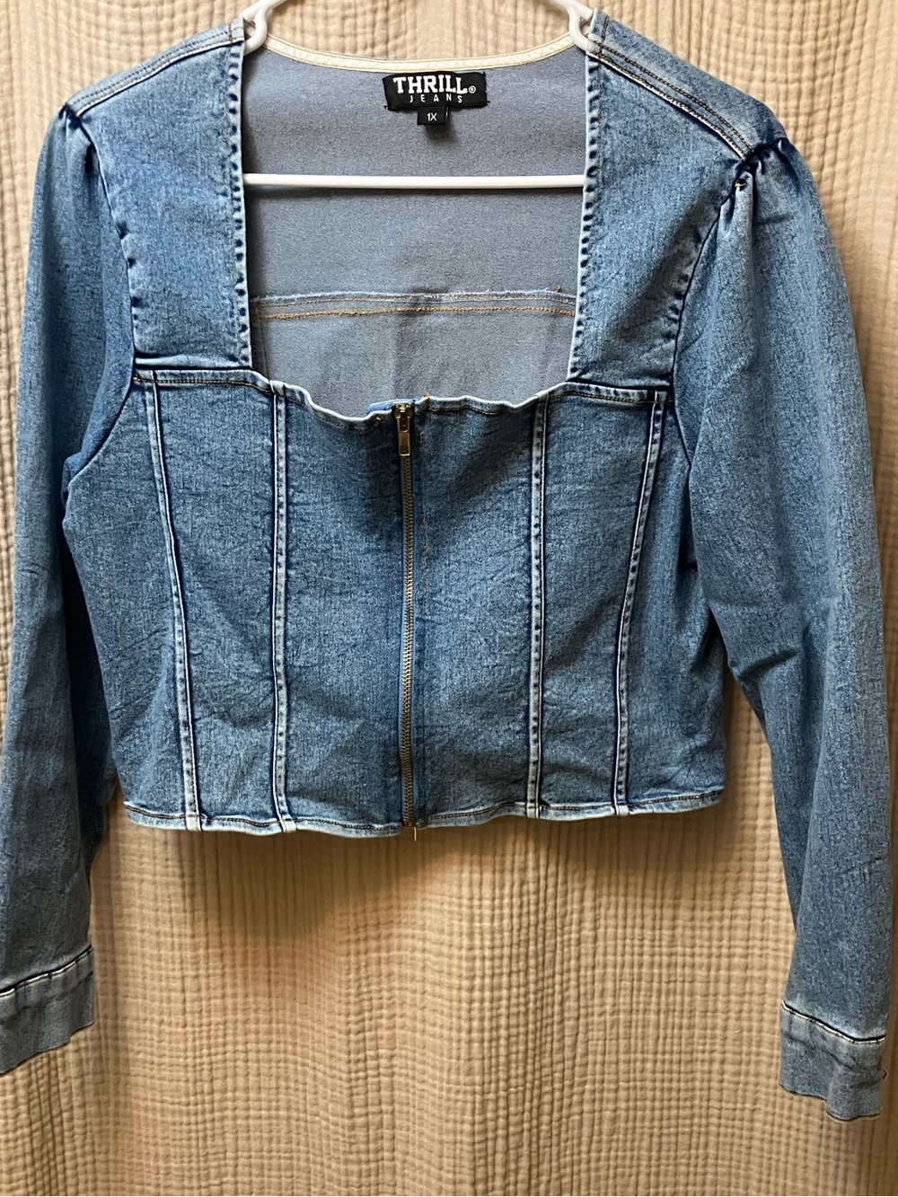 Thrill Cropped Shirt- Women’s 1X